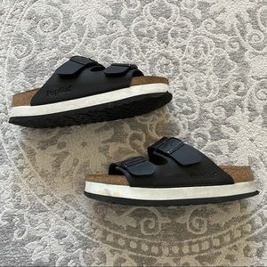 Papillio by Birkenstock Arizona Platform Leather Sandals